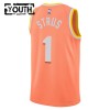 Barn Cleveland Cavaliers Tröja Max Strus Nike 2025-26 City Edition Orange Swingman